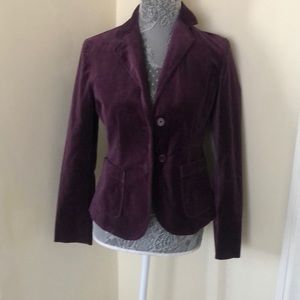 Gap velvet blazer